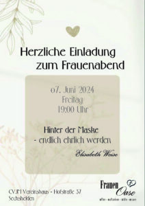 Read more about the article Frauenabend 07. Juni 2024
